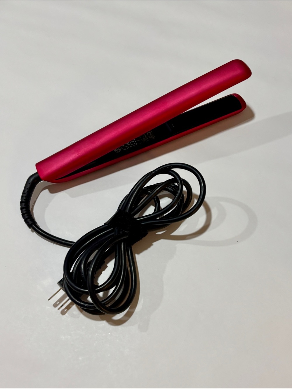 Beauty Labs 1” Red Hair Straightener